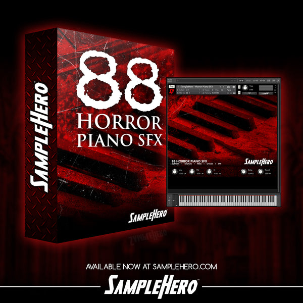 88 Horror Piano SFX - SampleHero - Virtual Instruments