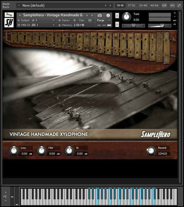 Kontakt xylophone on sale