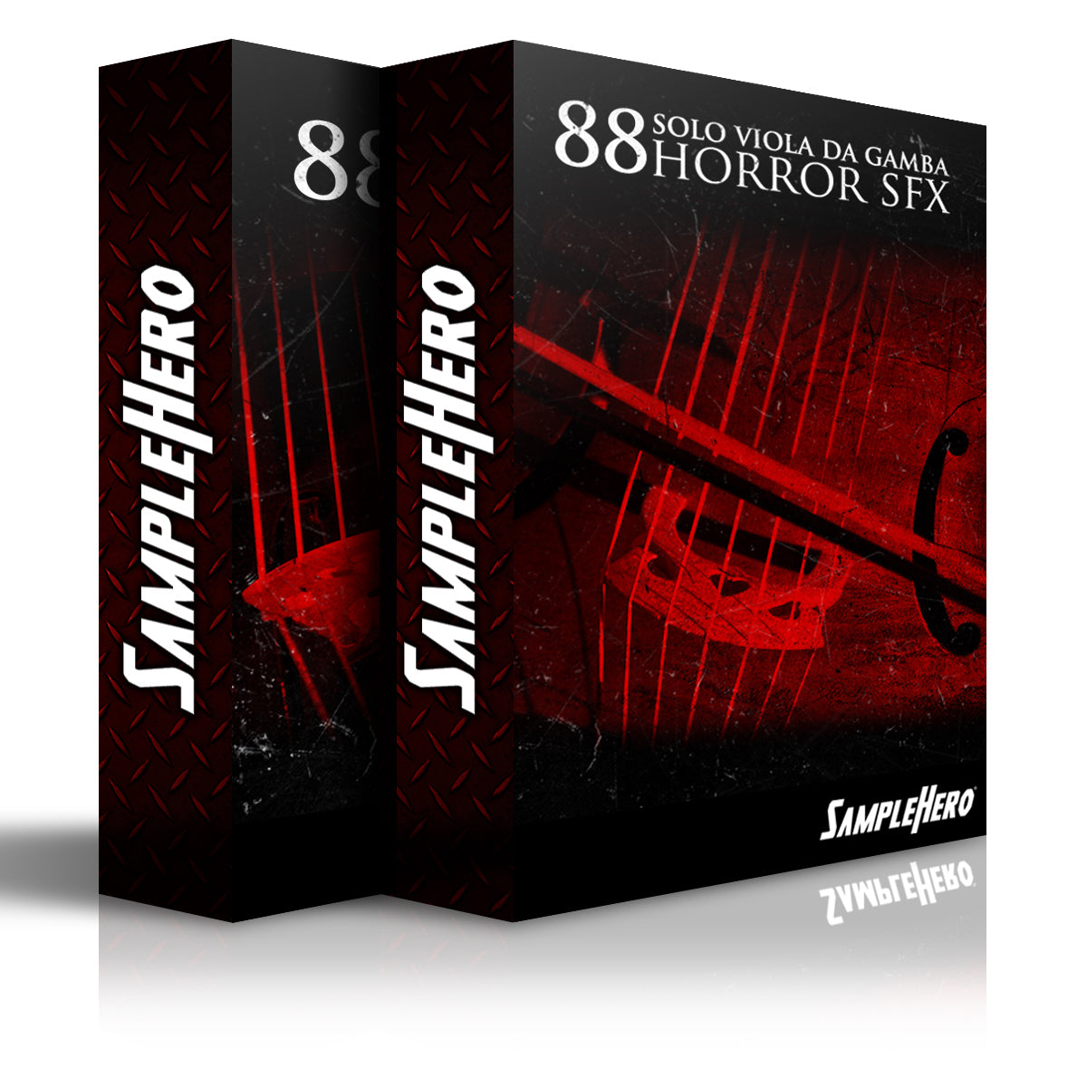 Solo Viola Da Gamba & Bass Horror SFX Bundle