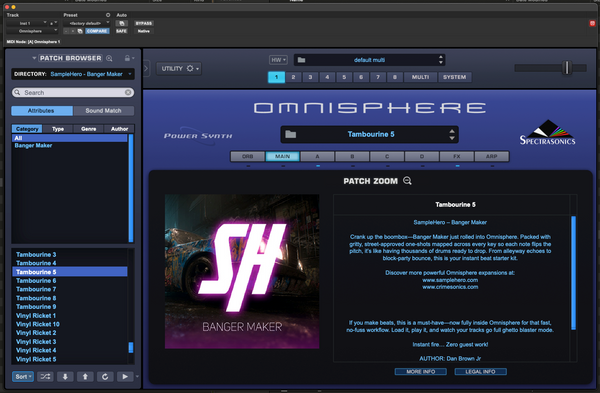 Banger Maker - SampleHero - Virtual Instruments