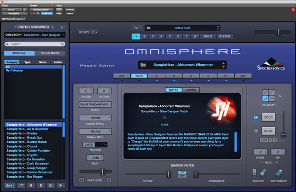 Slam Maker Slam Designer - SampleHero - Virtual Instruments